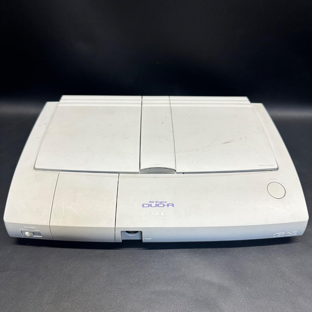 NEC PC Engine Duo R Console 5 Item Set Controllers Adaptor Cable Included