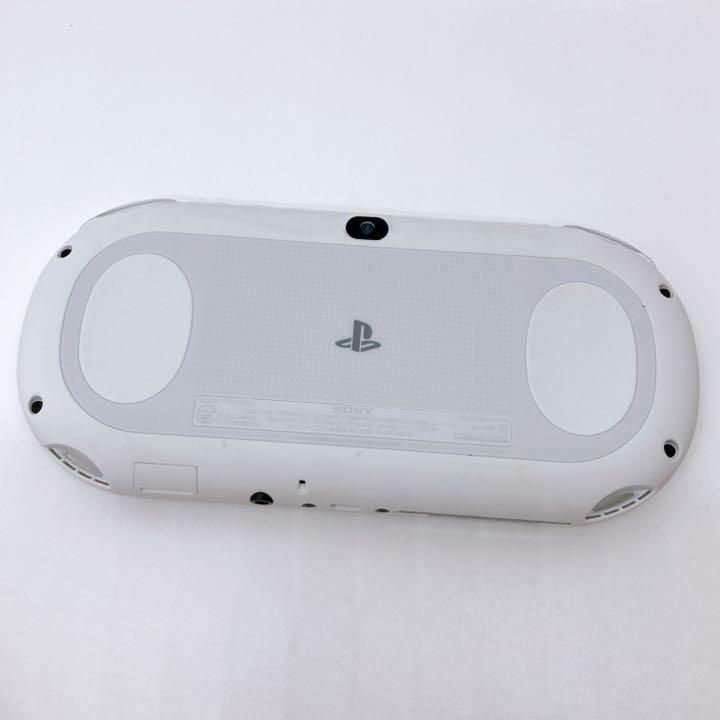 【Good】Sony PS Vita PCH-2000ZA22 Glacier White Wi-Fi Model Used with Box F/S