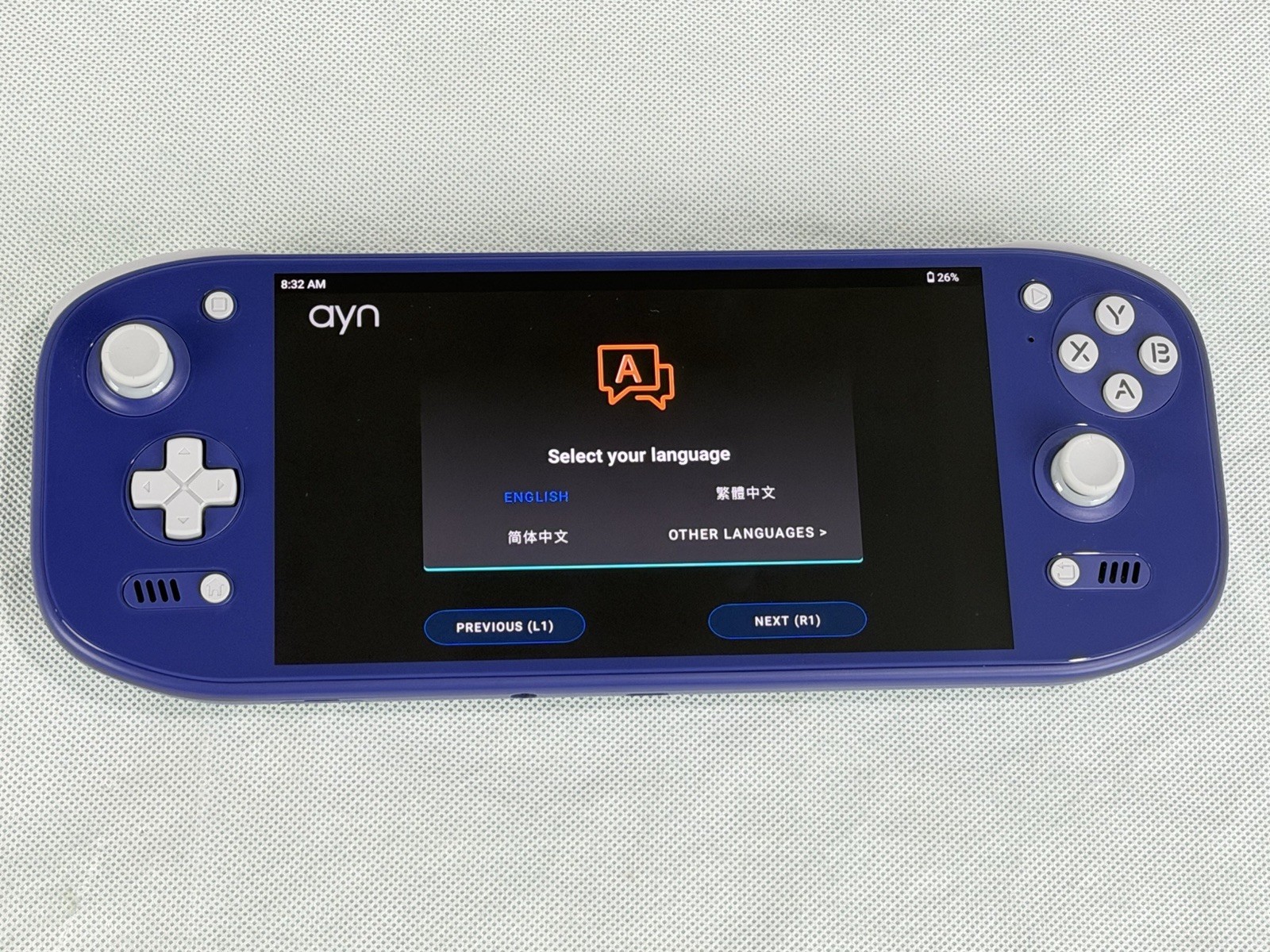 Ayn Odin 2 Portal Pro 12gb/512gb with 256gb Sd Card and 3d Printed Grip