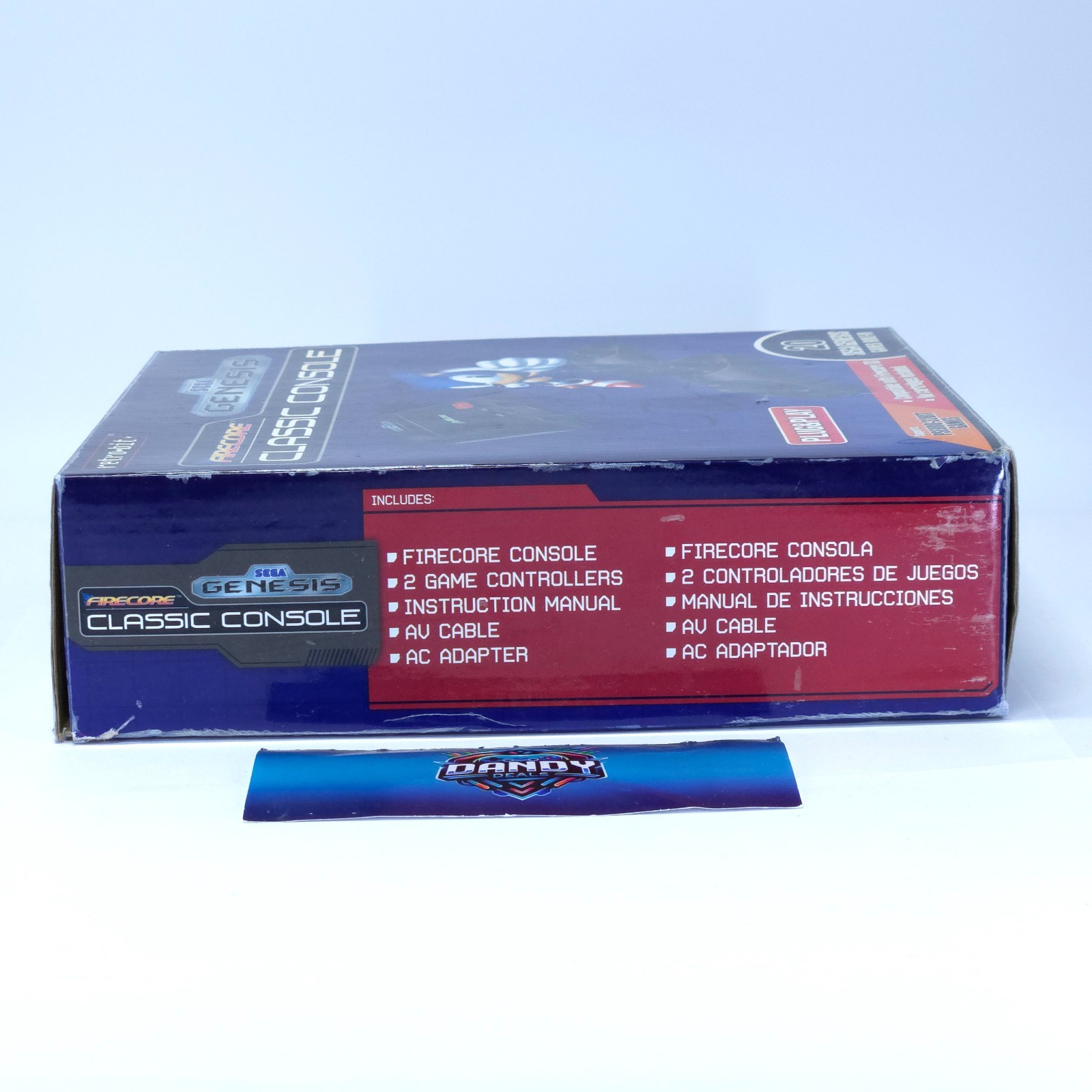 Sega Genesis Classic Console AtGames Mini 20 Built-in Games W/ Box + Controller
