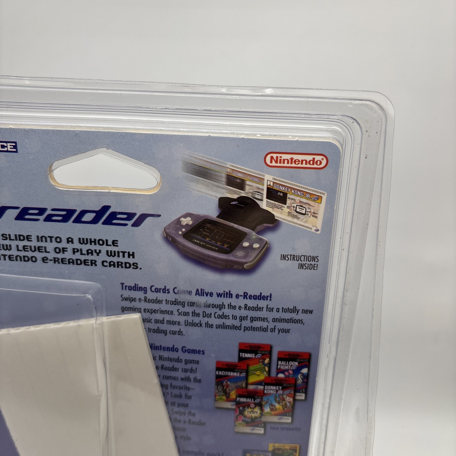Nintendo Game Boy Advance GBA e-Reader AGB-014 Damaged Packaging NO CARDS READ