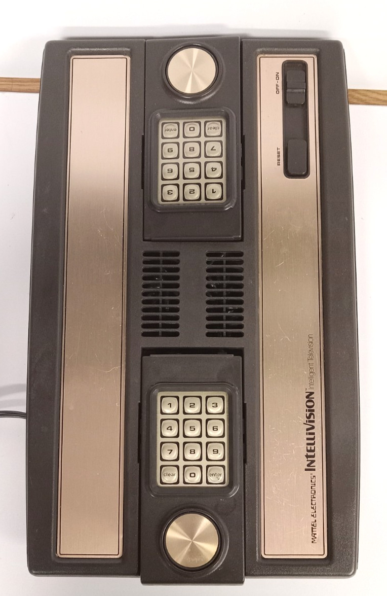 Mattel Intellivision Home Console Bundle w/ 15 Games + Voice Module – Tested, FF