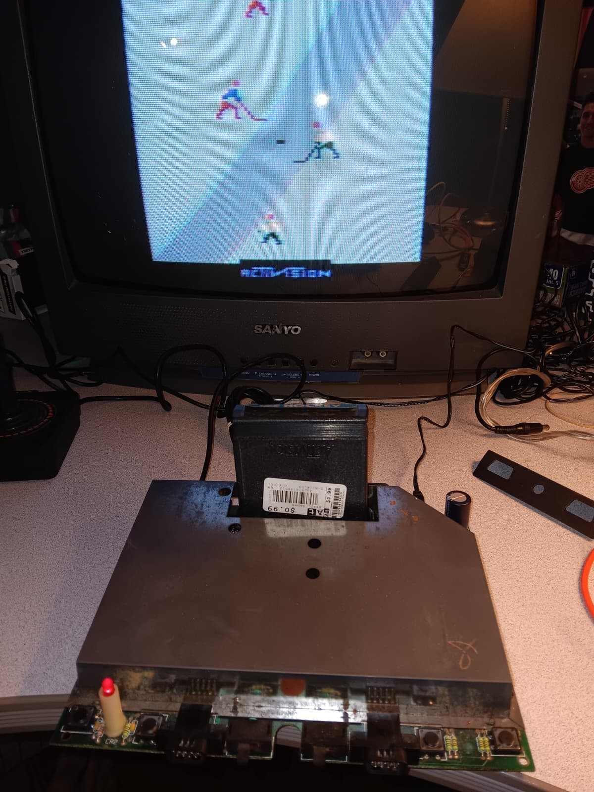 Atari 7800 ProSystem Motherboard RE-CONDITIONED, SWITCHES REPLACED, TESTED!