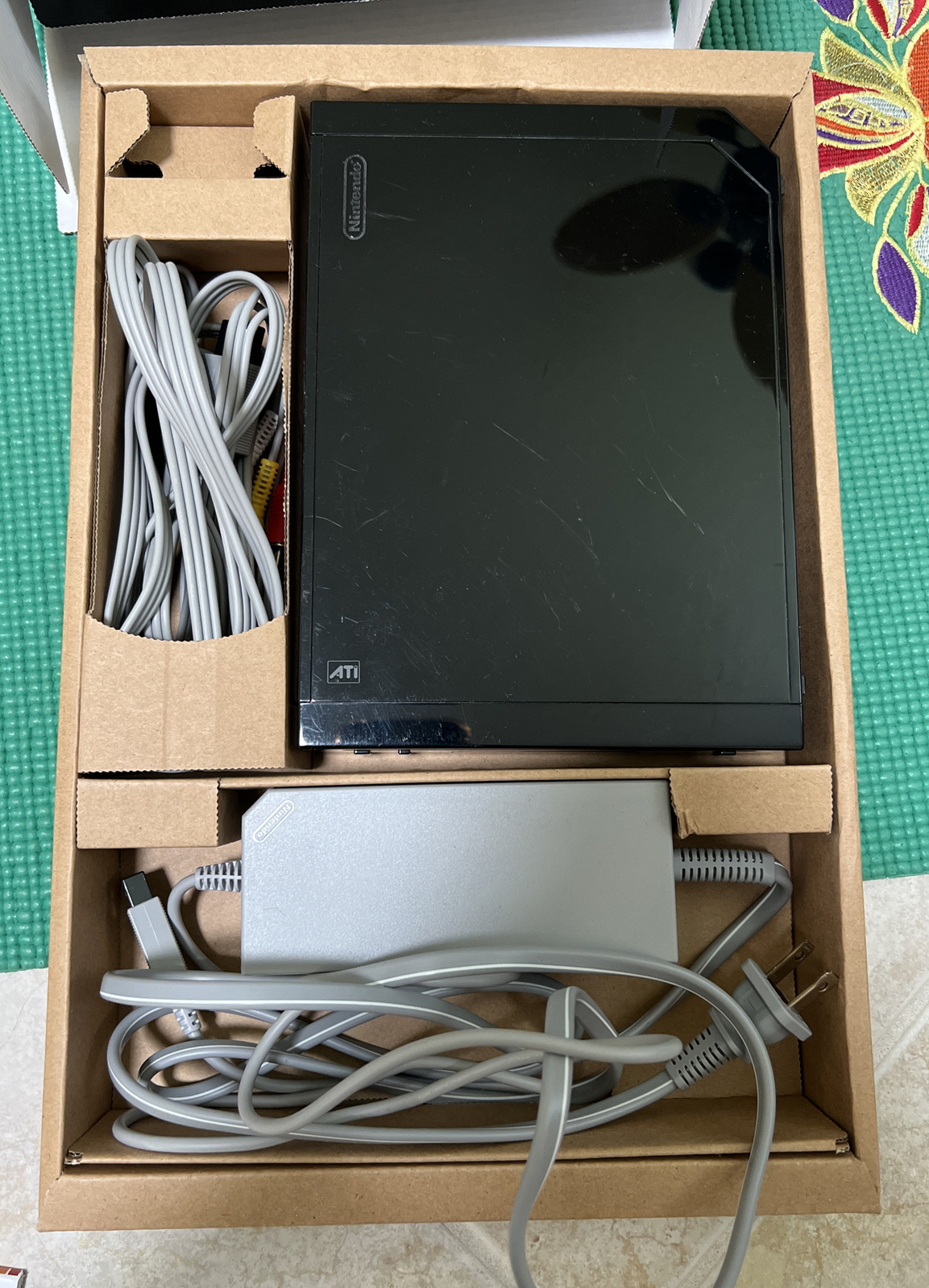 Nintendo Wii Family Console Black with Wii Sports and Wii Sport Resort