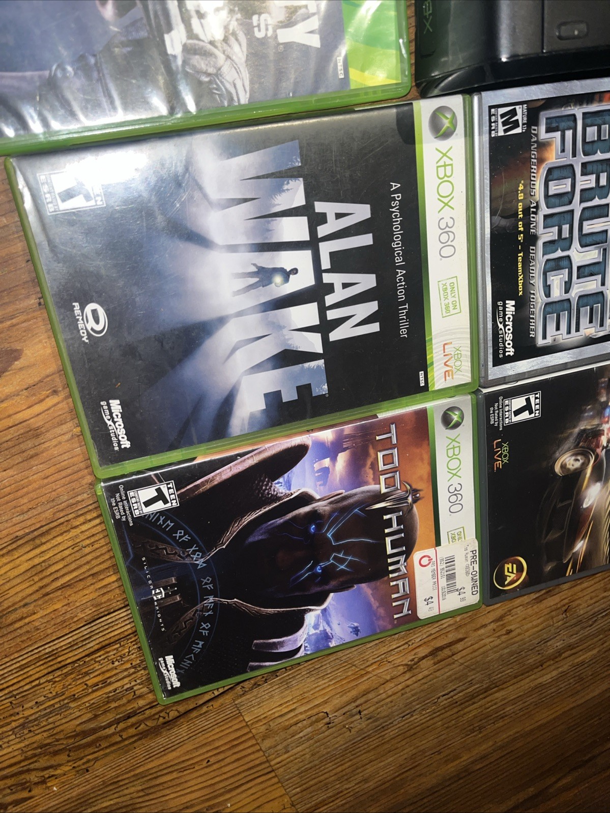 Microsoft Xbox 360 S Slim & Games – Replacement Console w/ Games Lot Bundle