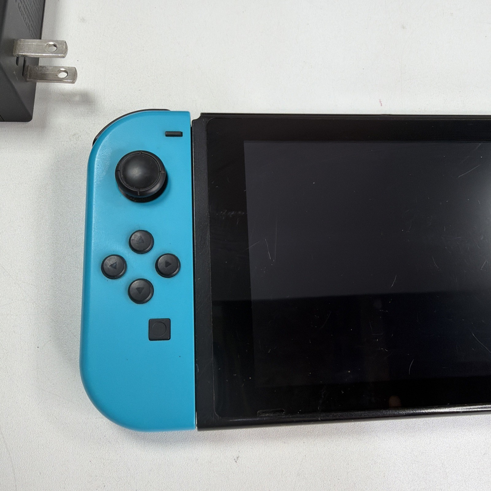 Nintendo Switch HAC-001 32GB Black Console w/Neon Red & Blue Joy-Con 128gb Micro