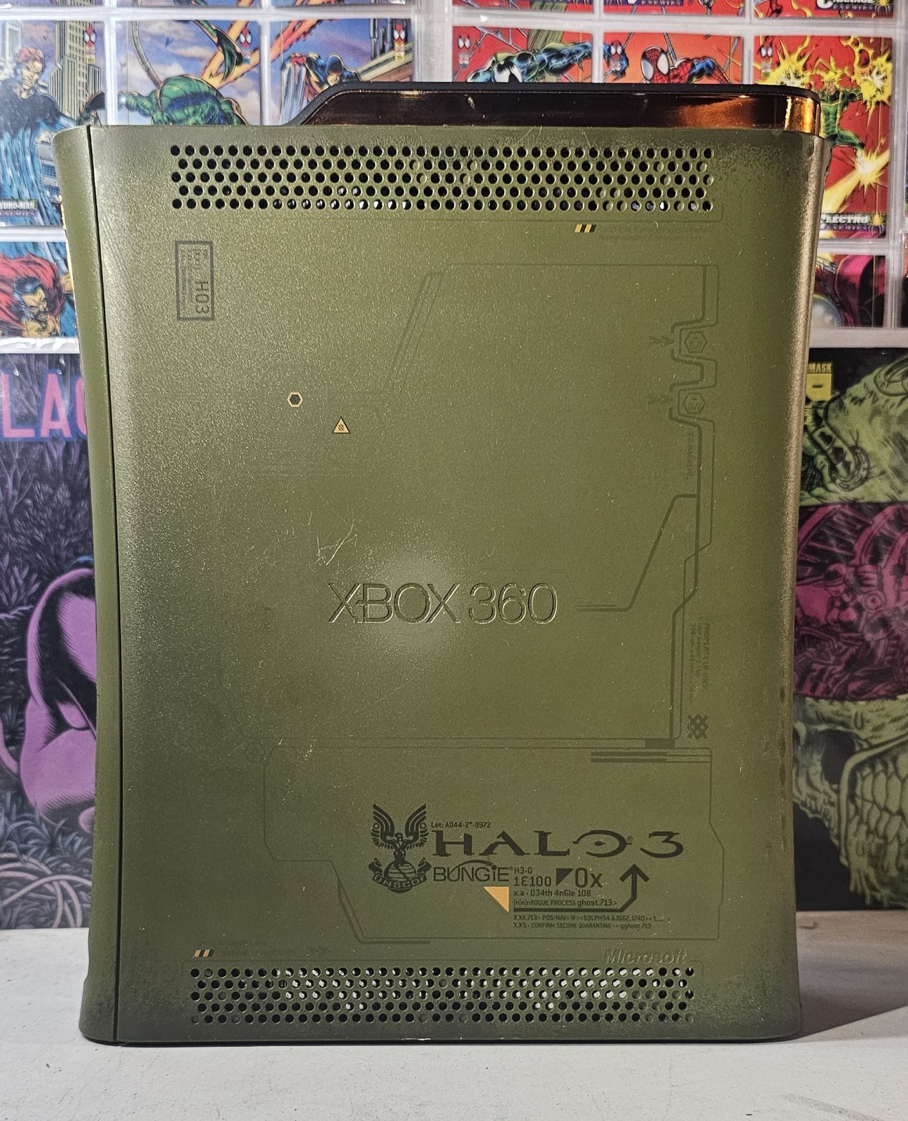Xbox 360 Halo 3 Edition Console Power Supply 2 Red Lights Overheating As Is