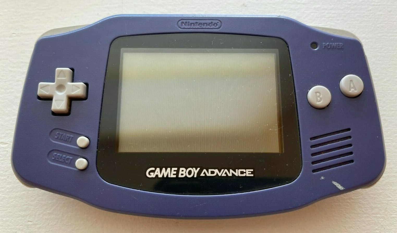 Nintendo Game Boy Advance AGB-001 – Indigo Purple – Good Condition 100% OEM