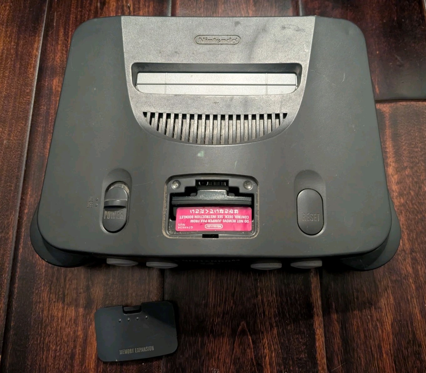 Nintendo 64 N64 Video Game Console NUS-001 *TESTED* OEM Controller Cables