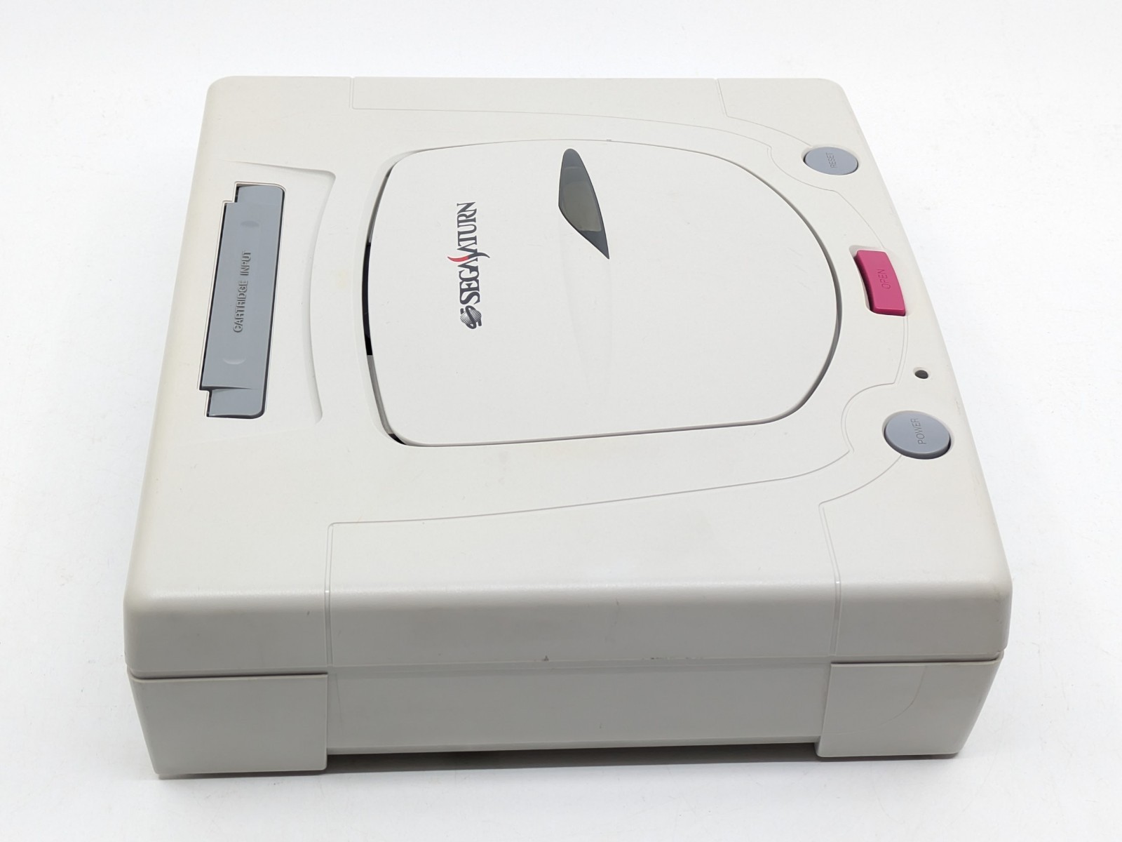 Sega Saturn White Console HST-3220 Boxed NTSC-J Japan Tested w/ Controller
