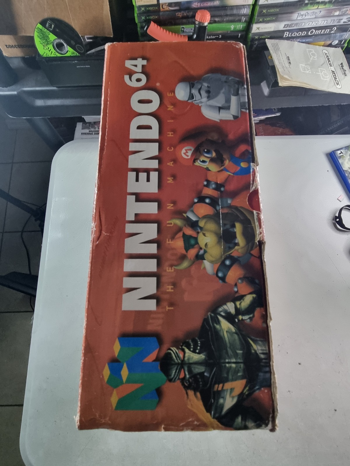 Nintendo 64 Console Original in Box 1996 N64 With Manual Oem All