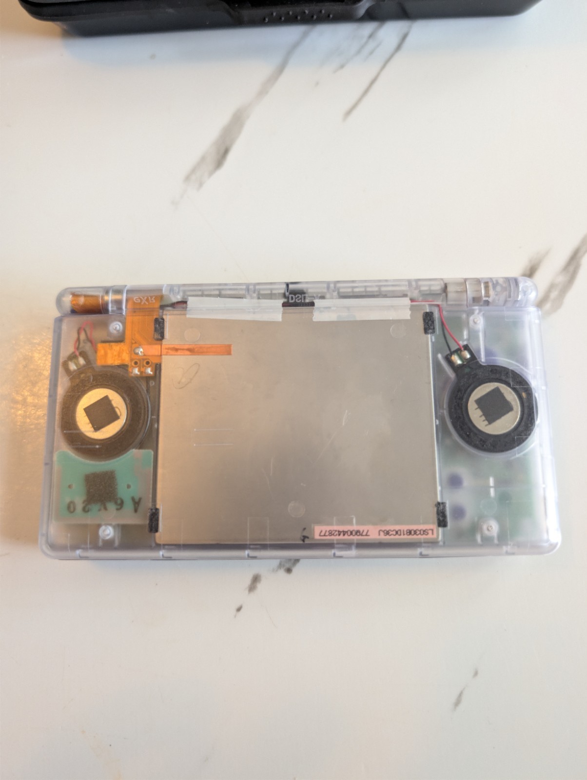 Nintendo DS Lite Console Clear And Purple Zelda Bundle