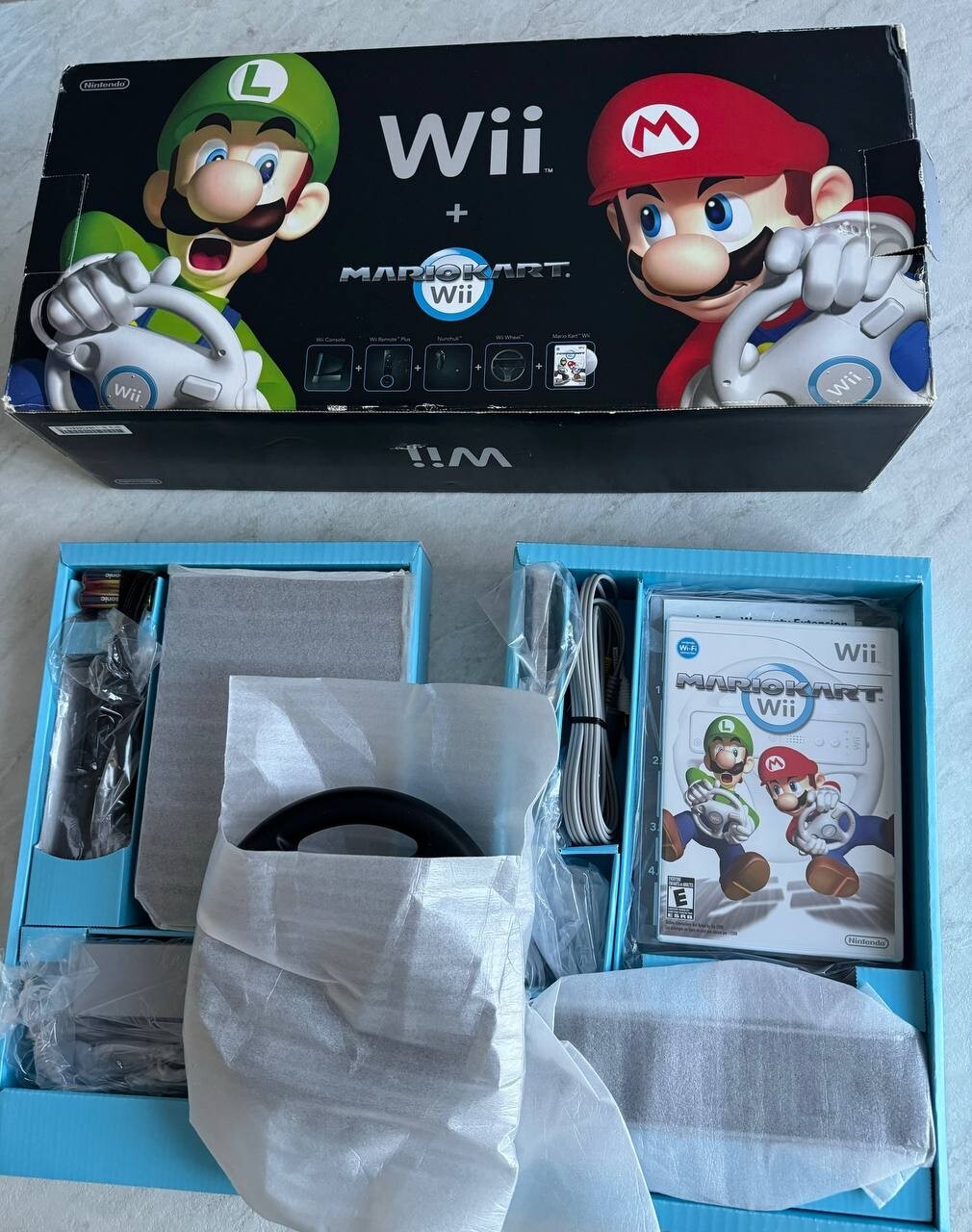 Nintendo Wii Mario Kart Pack Black Console (NTSC-U/C (US/CA))