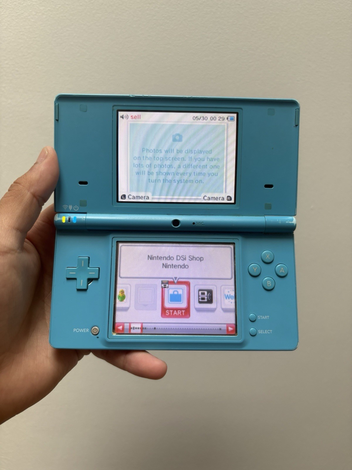 Nintendo dsi Aqua Blue