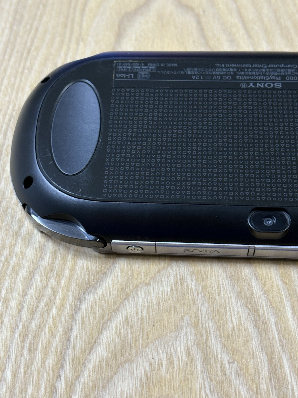 PlayStation PS Vita PCH-1000 Black Console Tested Working Japan