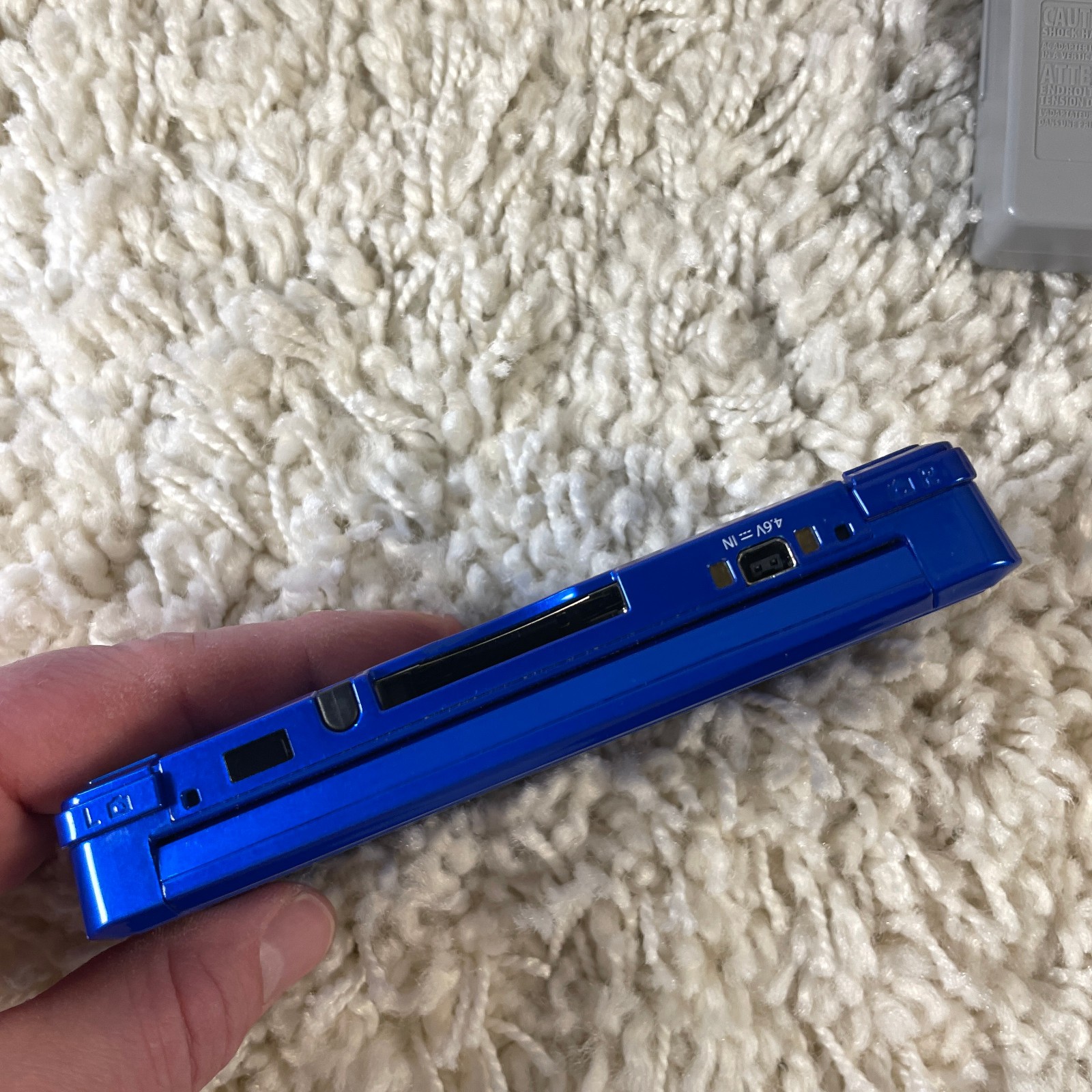 Nintendo 3DS Cobalt Blue Luigi Edition Handheld Handheld Console CTR-001 Tested