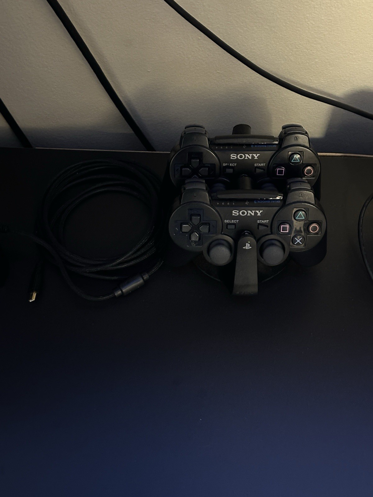 Sony PlayStation 3 Launch Edition Piano Black 1TB Console with 2 Controllers