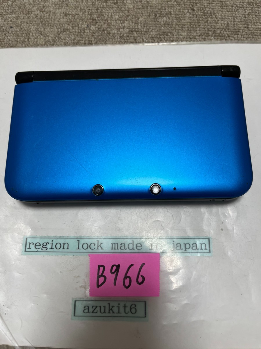 3DS LL XL blue black Japan Nintendo Console Japanese B966