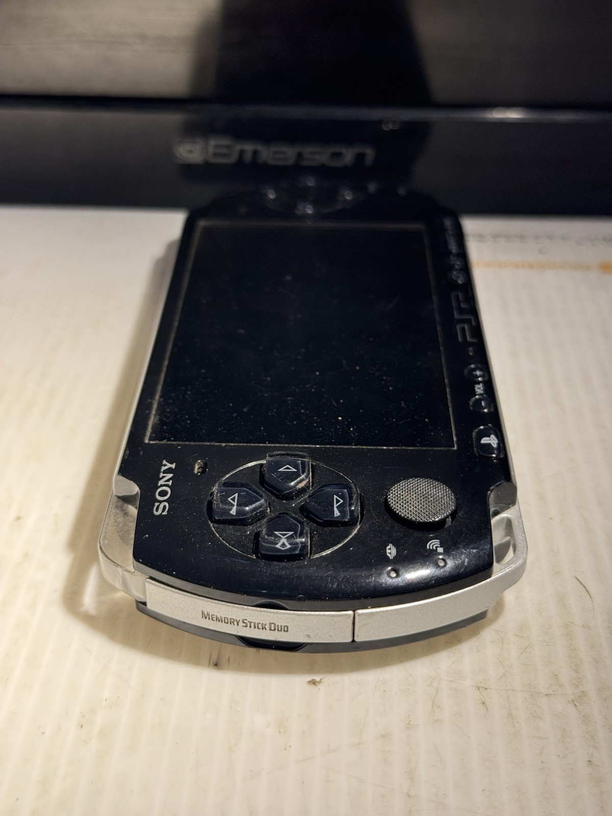 Sony Playstation Portable PSP PSP-3001 Handheld Game System Black – Fair/Poor