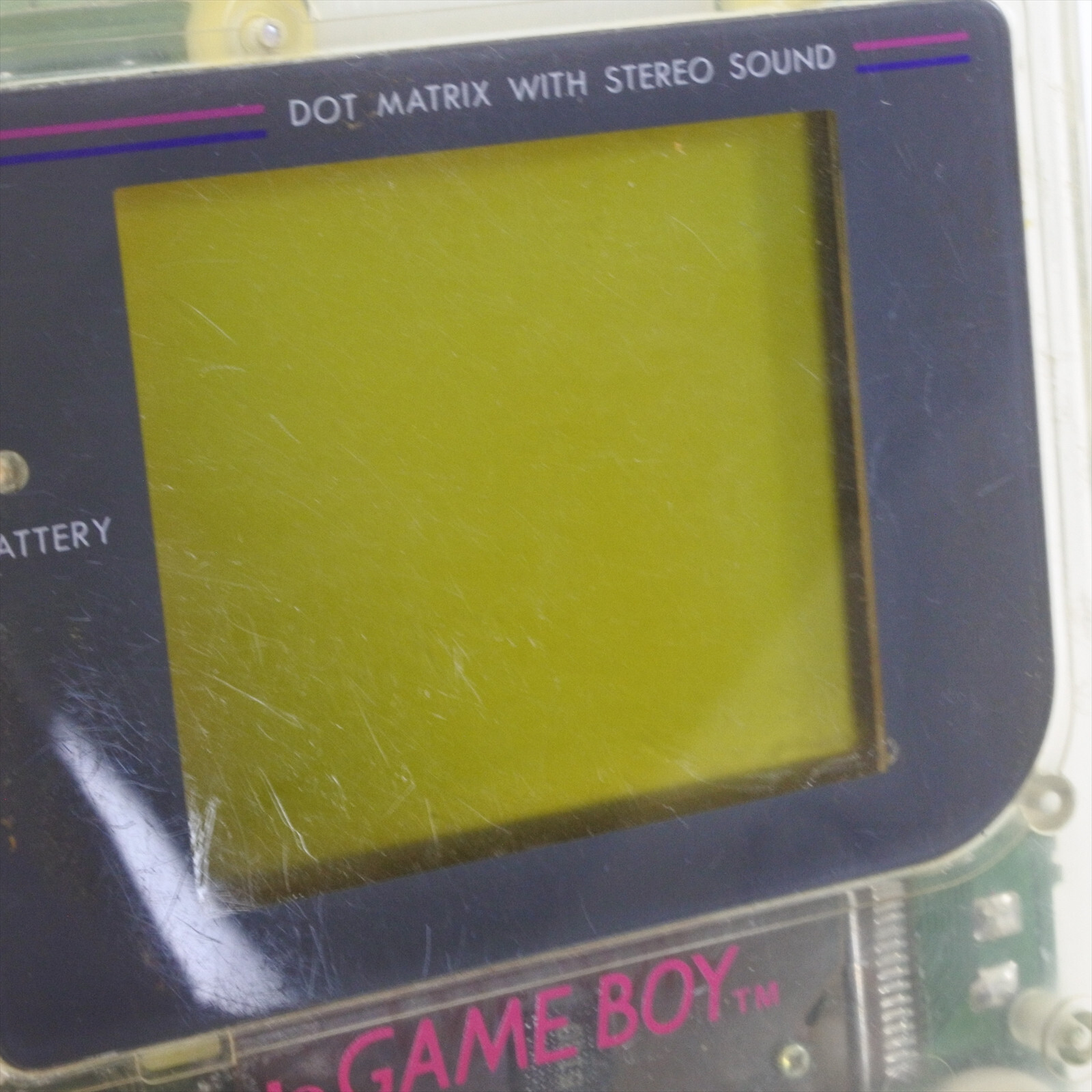 Gameboy Bros Console System CLEAR Original Classic Nintendo CHINA GH2694499 gb