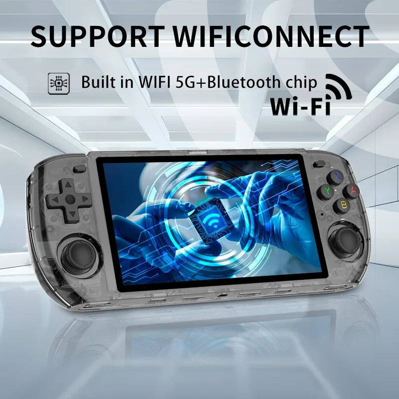 RGB10 MAX3 Retro Handheld Console 5″ 1280×720 HD 4000mAh WiFi
