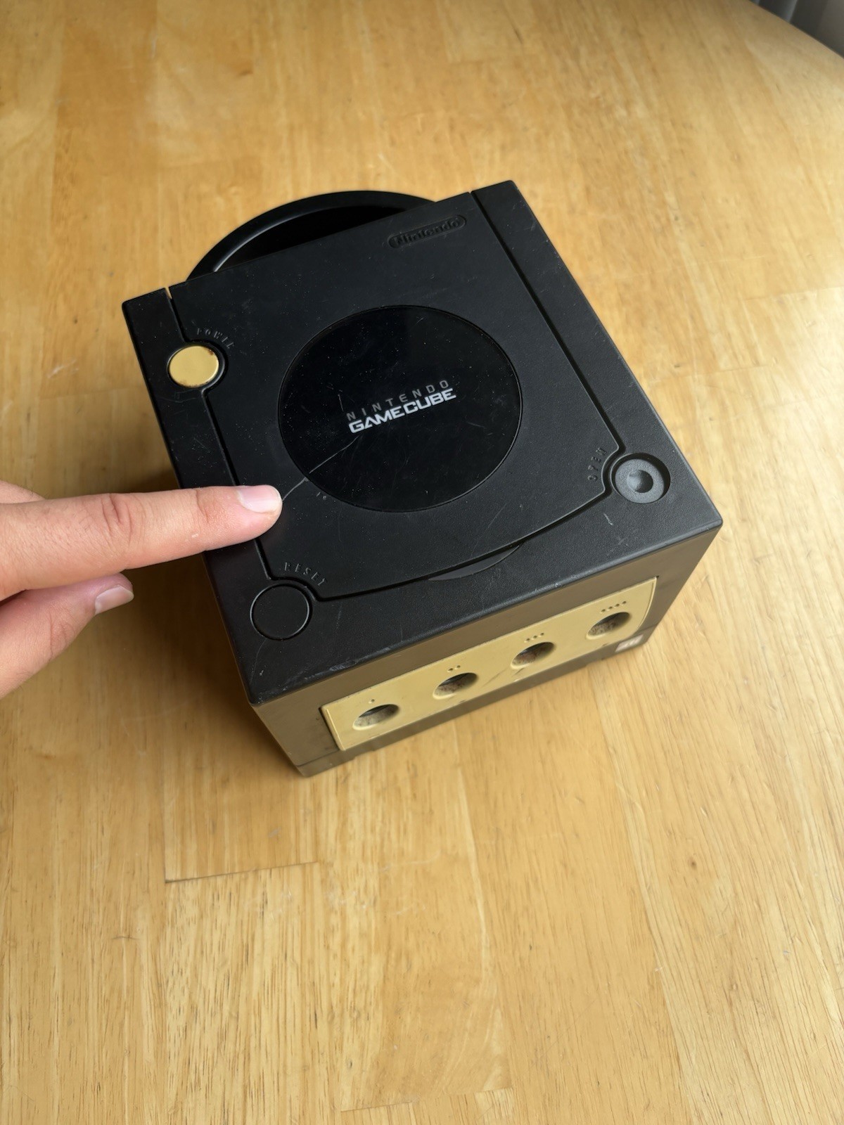 Nintendo GameCube Console Black DOL-001 For Parts / Repair – Untested