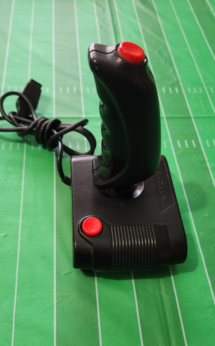 1980’s Atari 2600 Vintage Video Game Console with Controllers and 15 Games