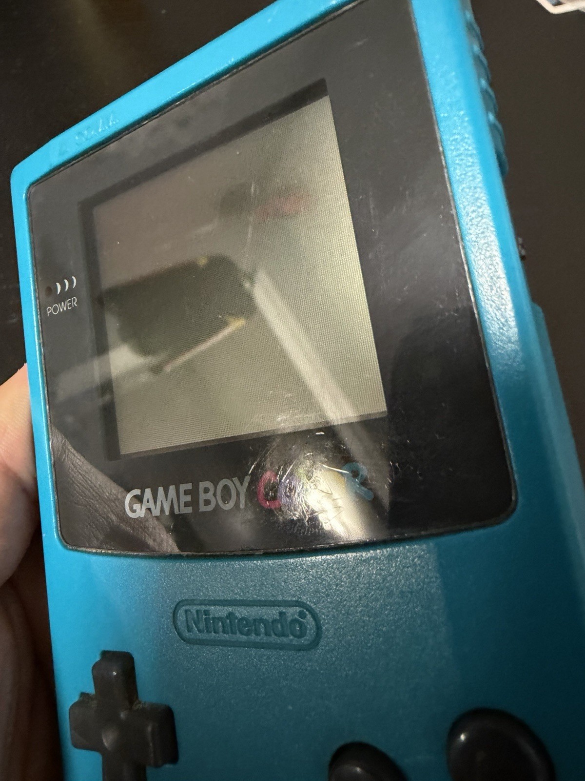 Nintendo Game Boy Color Handheld Console Teal CGB-001 Authentic Tested *Read*