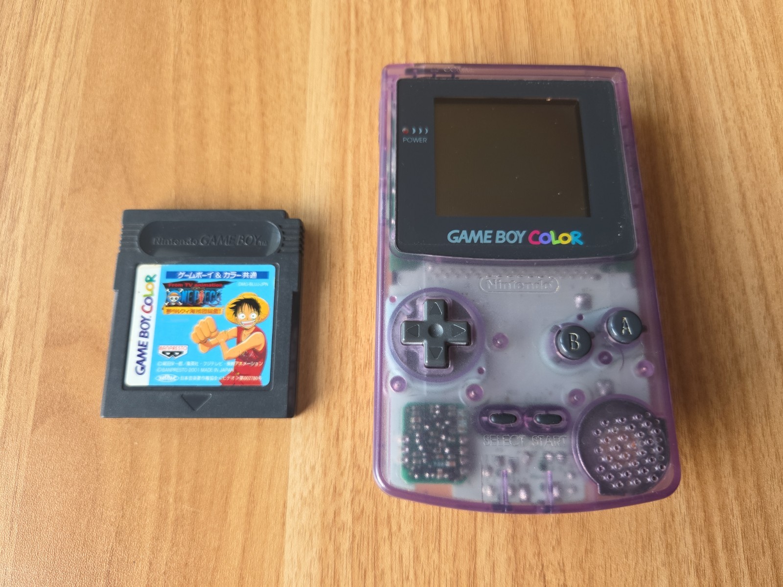 Nintendo Game Boy Color Handheld System – Atomic Purple tested works