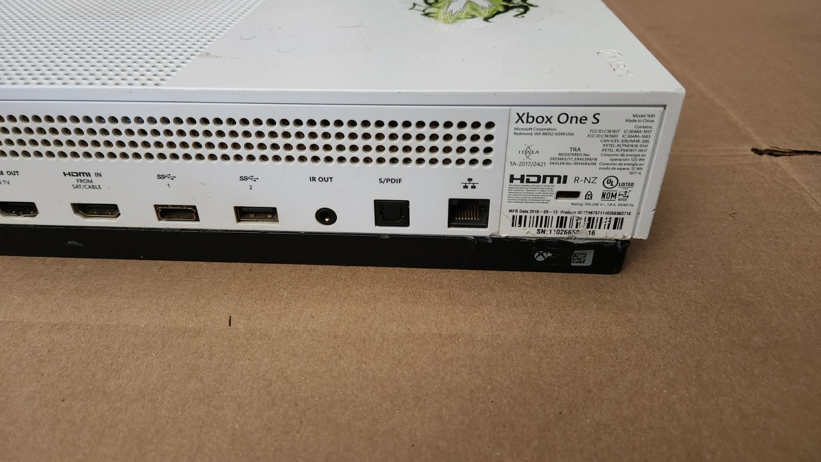 *Parts* Lot of 3 Xbox One X, Xbox One S and PS4
