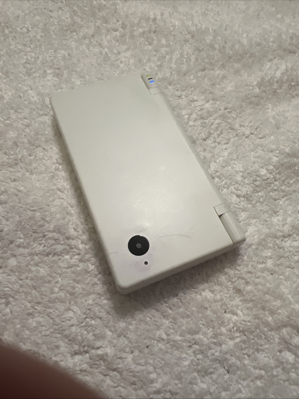 Nintendo DSi White Handheld Console TWL-001 (EUR) Tested Working Stylus +Charger