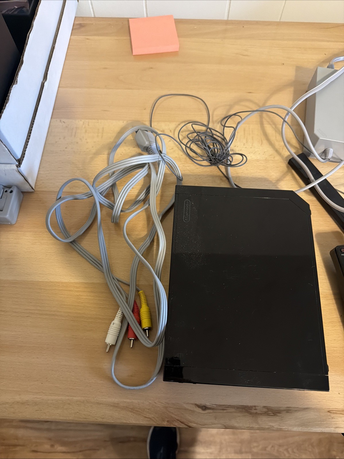 Nintendo Wii Family Edition RVL-101 512MB – Black Tested All Hookups