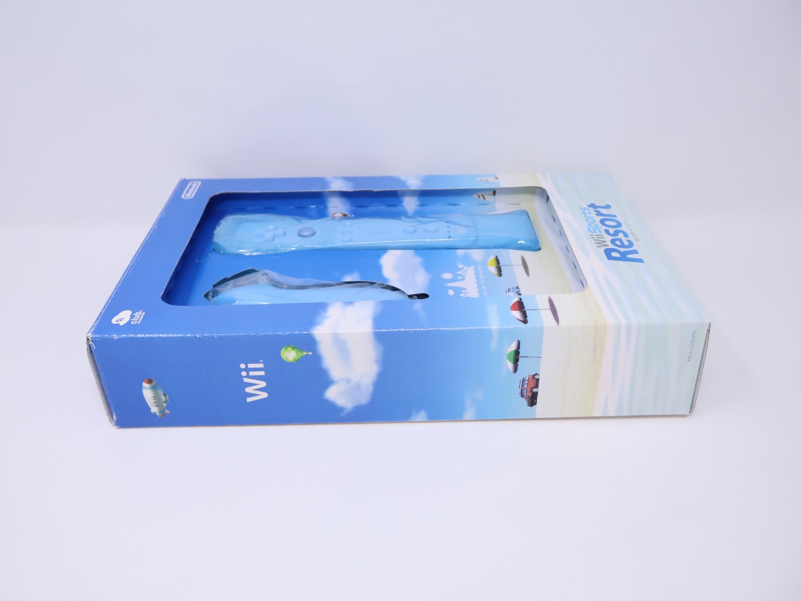 Wii Sports Resort Club Nintendo Blue Wii Remote Plus Nunchuk Set Japan US Ship