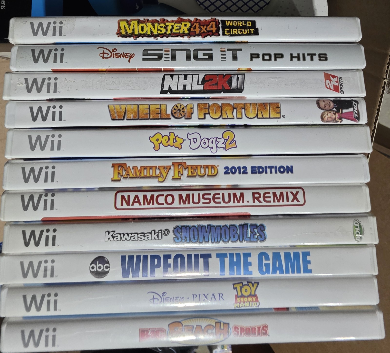 Nintendo Wii In Box With 13 Games + Wii Fit And Balance Board
