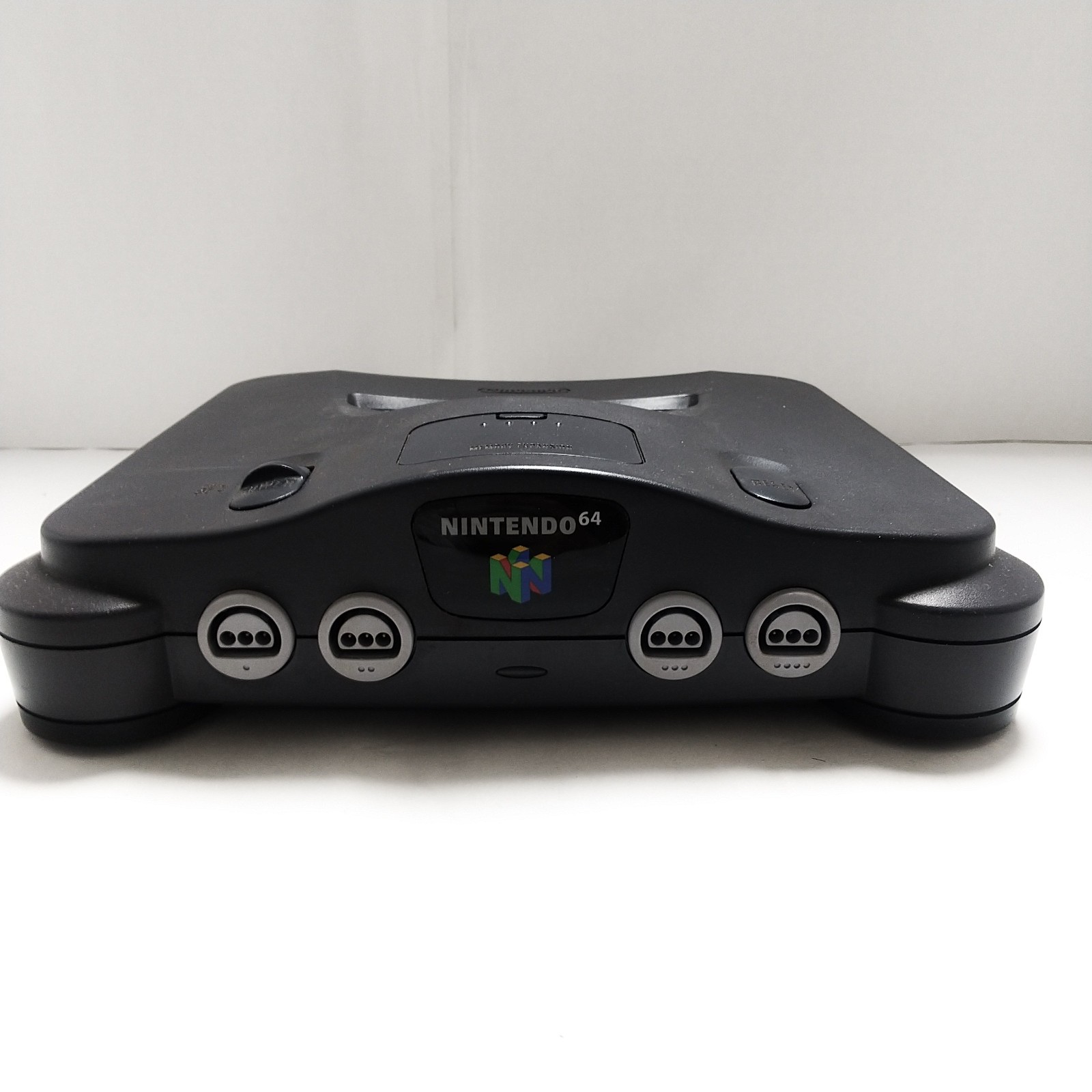 Nintendo 64 N64 Console Black Japan NUS-001 w/box,manual,Cables Working