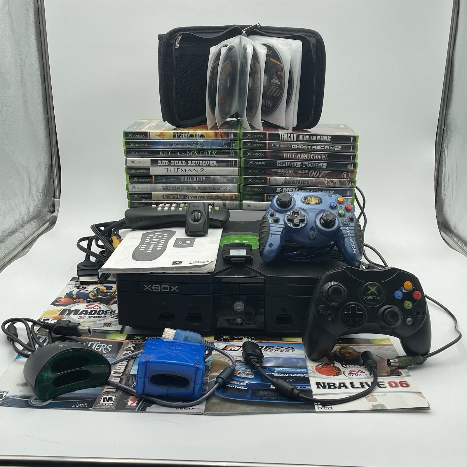 OG Xbox Console 31 Game MEGA Bundle! Tested! Clean! Ships Safe Today 🔥