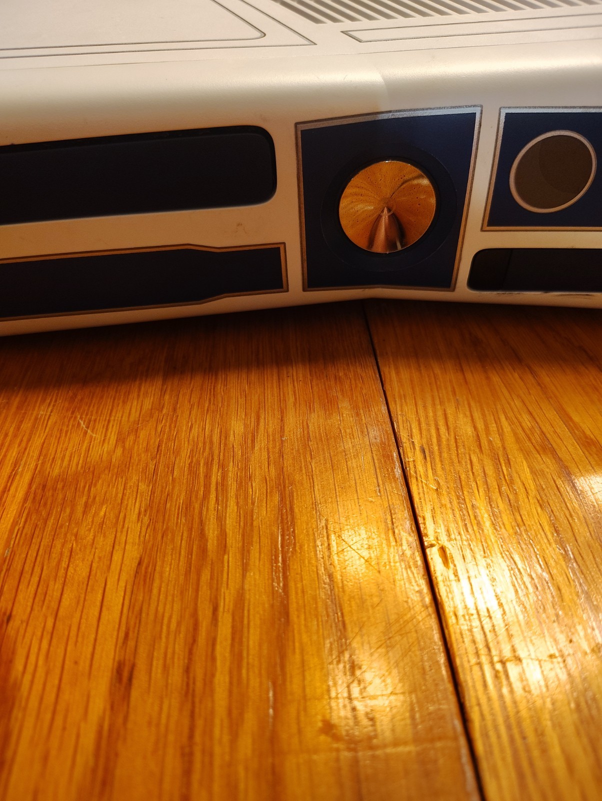 Microsoft Xbox 360 1439 250GB R2D2 Star Wars Limited Edition Console TESTED