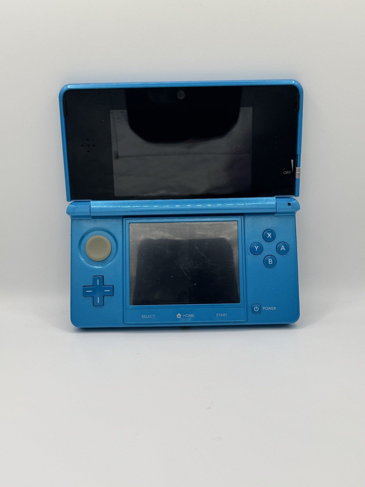*US SELLER* Nintendo 3DS System in box -Light blue Region USA, Charger Tested