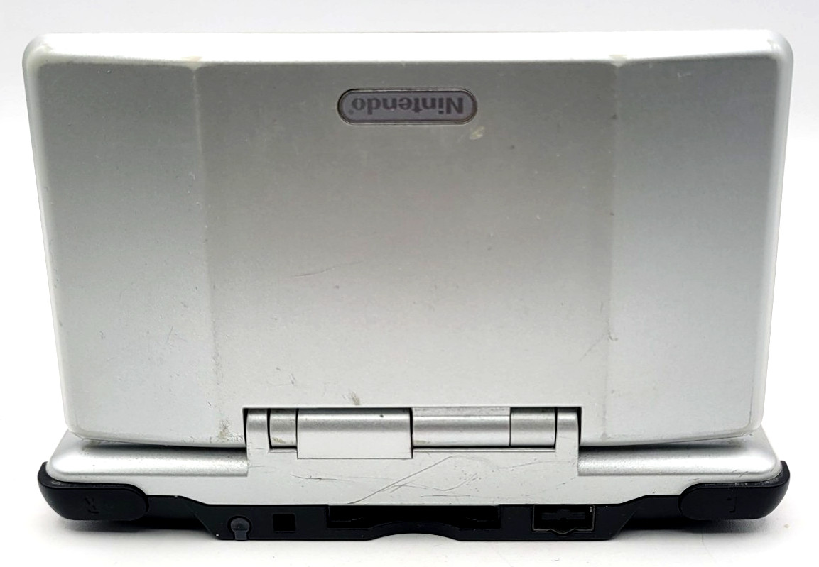 Nintendo DS Original NTR-001 Console – Titanium Silver – Plus Charger – Tested