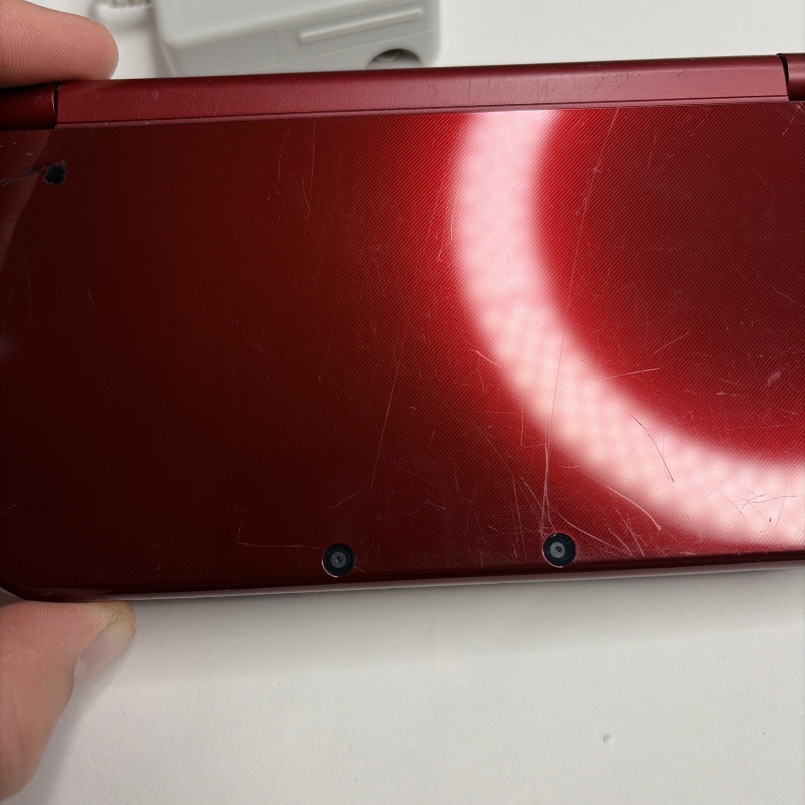 New Nintendo 3DS XL Red Console US Model – Tested! W Charger Stylus