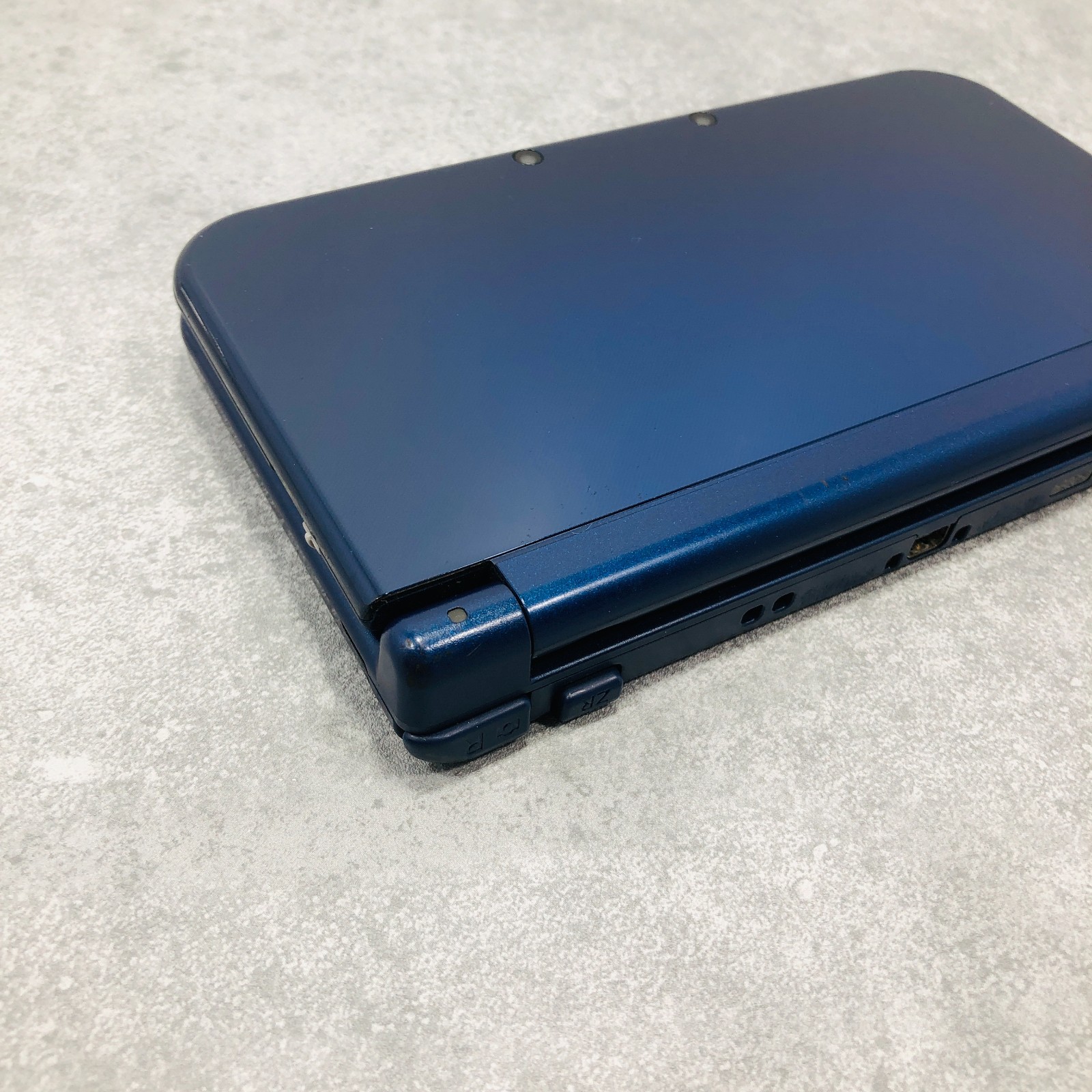 [Ex+3] Nintendo New 3DS LL XL console Metallic Blue RED-001 Japan NTSC-J 06-33