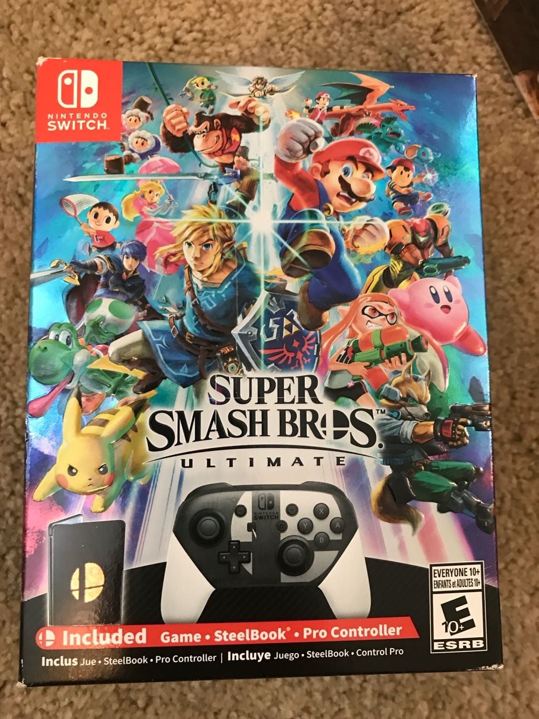 NO CONSOLE INCLUDED Super Smash Bros. Ultimate Special Edition (Nintendo Switch)