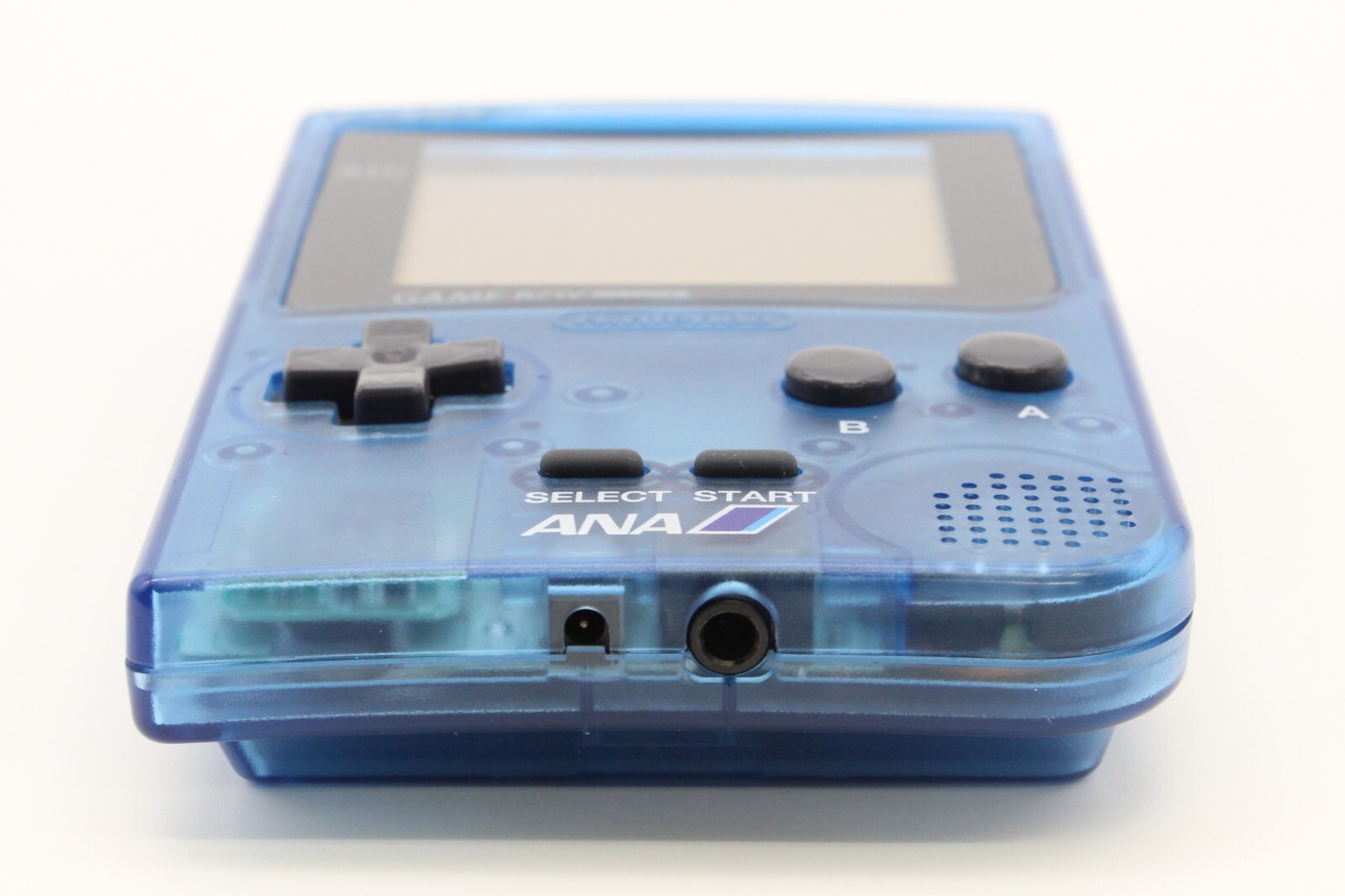 Nintendo Gameboy Pocket Console ANA Clear Blue Limited GBP Japan Tested 80