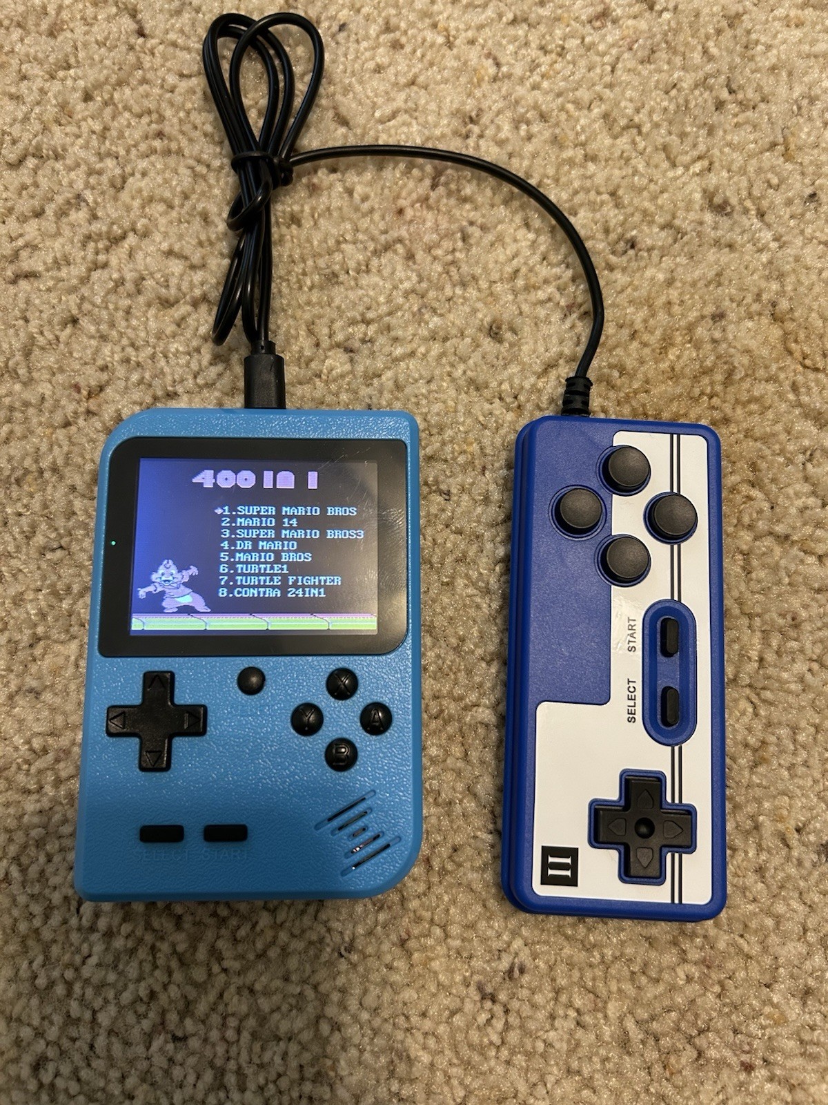400 In 1 Handheld With 2 Player Controller – Tested And Working