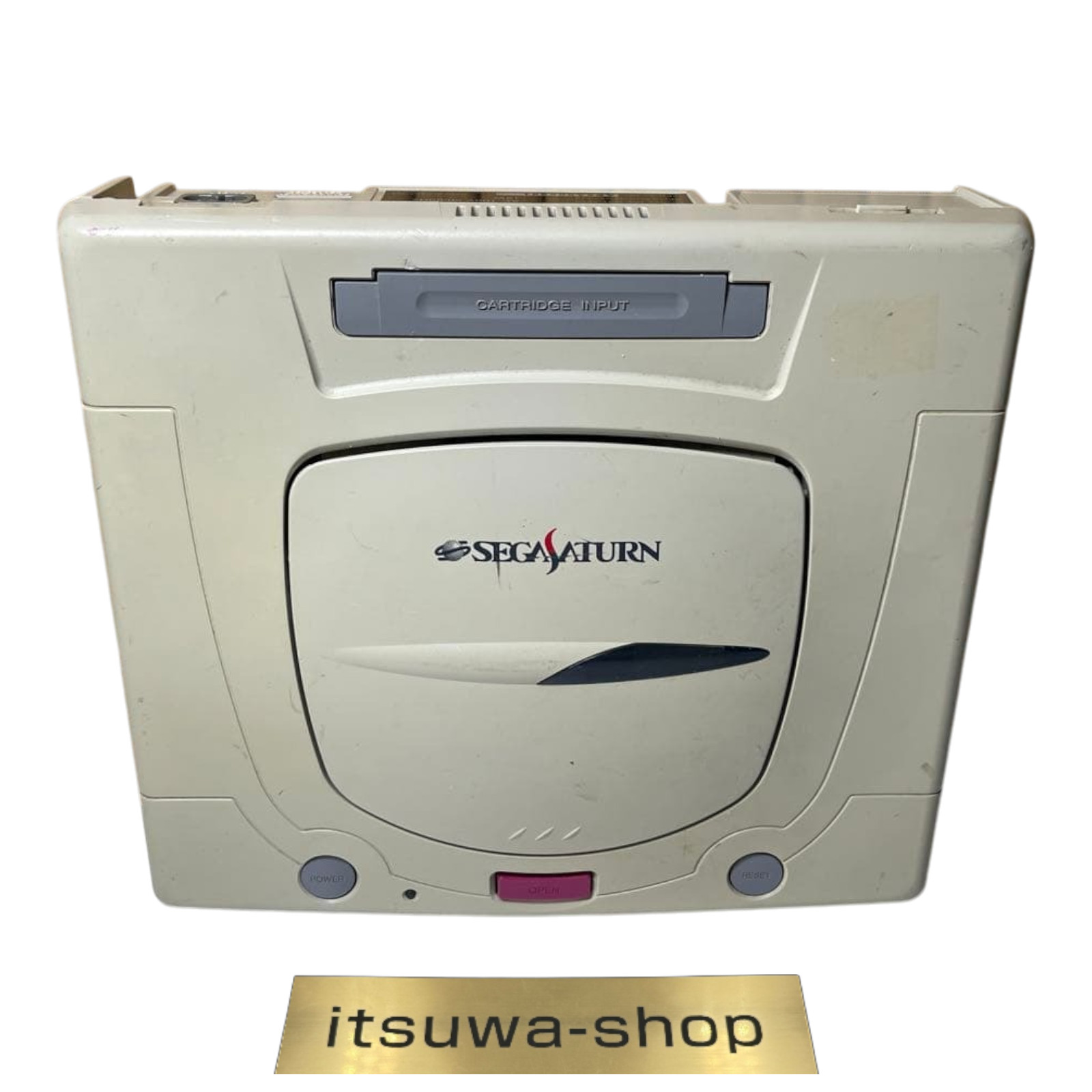 Sega Saturn Console System White HST-3220 console only From JAPAN