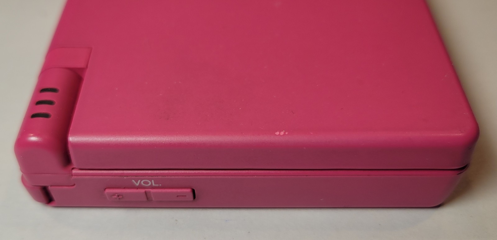 2008 Nintendo DSi Matte Pink TWL-001 Handheld Game Console System Tested & Works