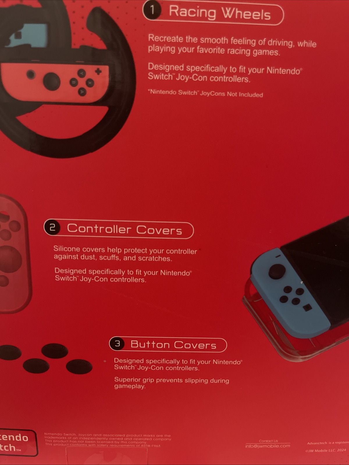 6 In One Nintendo Switch Accessories.