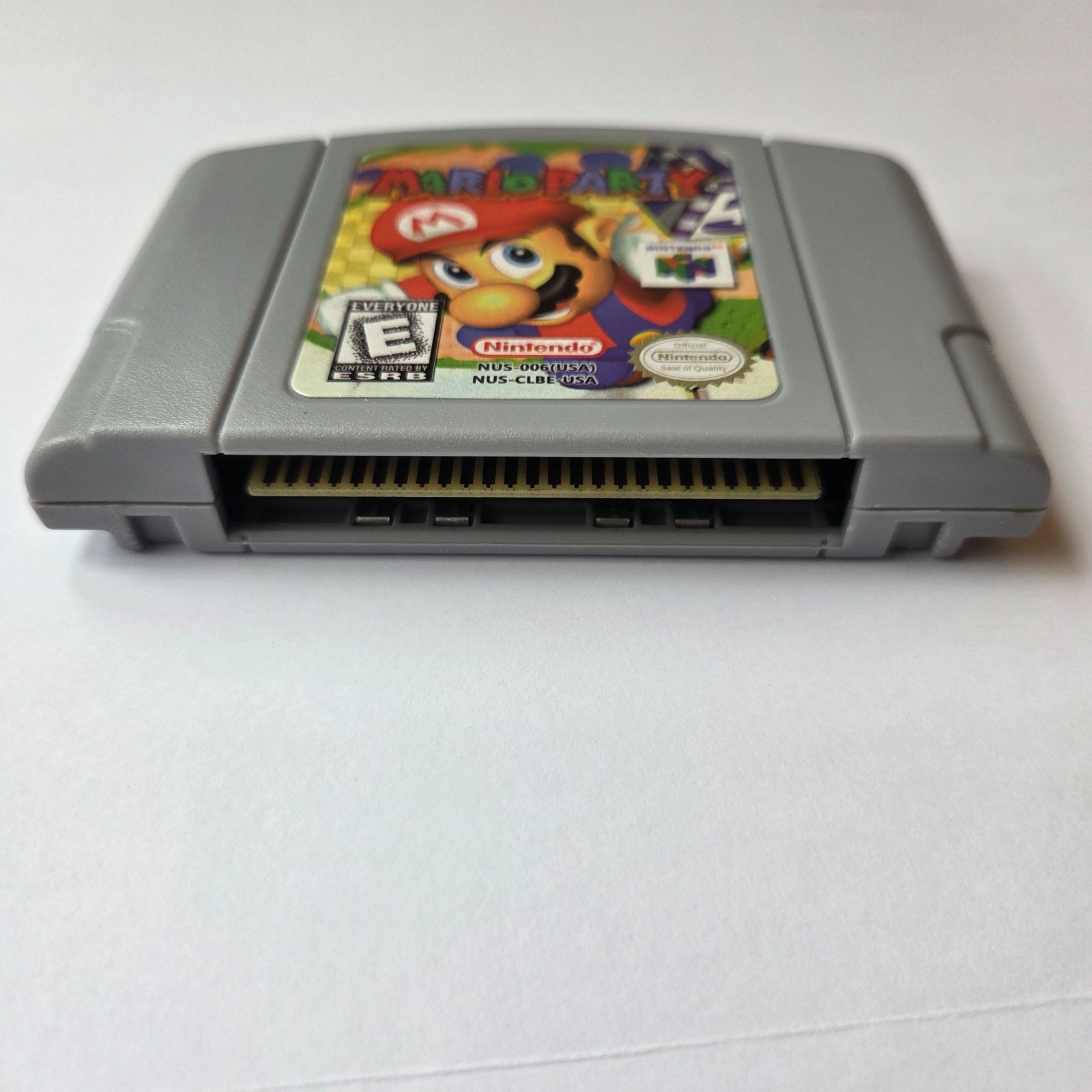 Nintendo N64 System w/ Mario Party Game 2 Controllers & Accessories Tested Works