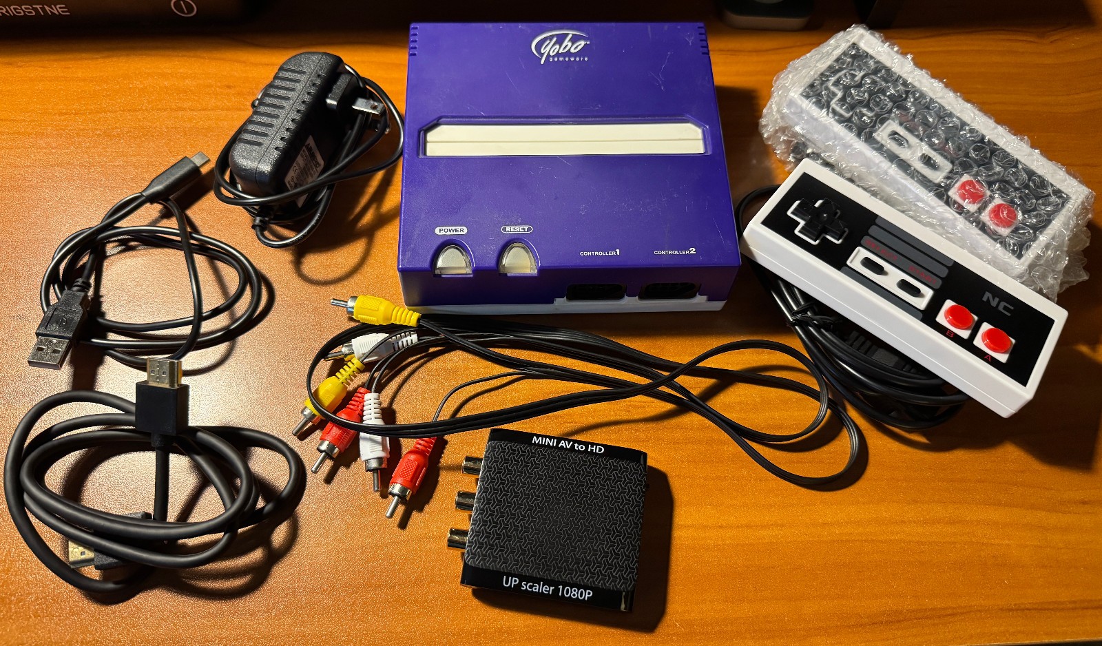 Yobo NES Console Bundle HDMI 2 Controllers + Mario/Duck Hunt