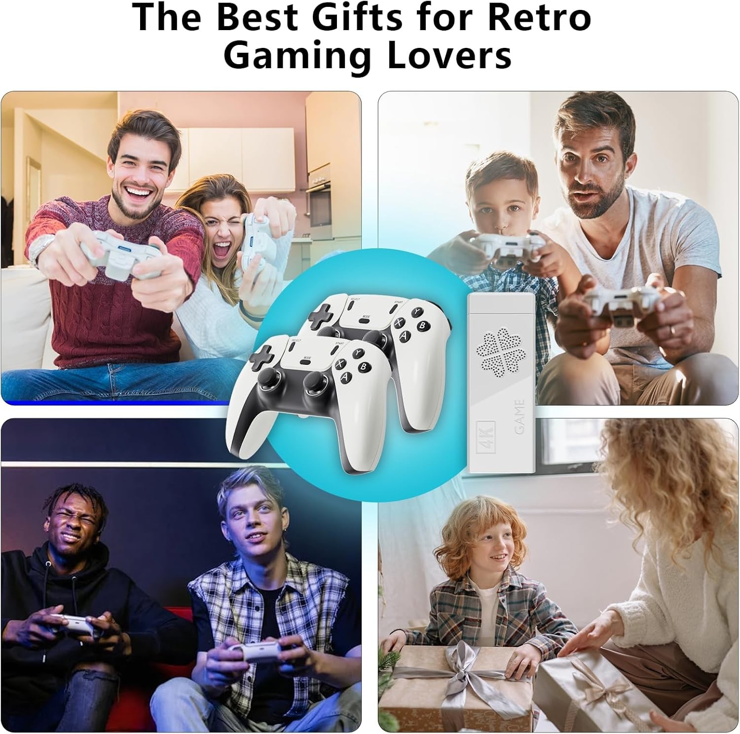 4K HDMI Retro Video Game Console – 2026 Edition with 23 Emulators & 30,000 Games